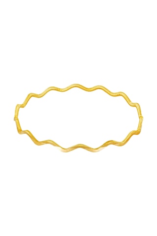 10 Gr Gram 22 Ayar İşçiliksiz Era Dalga Bilezik