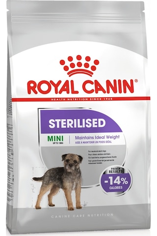Royal Canin Mini Sterilised Küçük Irk Kısırlaştırılmış Yetişkin Köpek Maması 3 KG