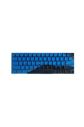 Wooting Manyetik Waves Ansı Ocean Blue Pbt 61 Adet Keycap Seti Renk