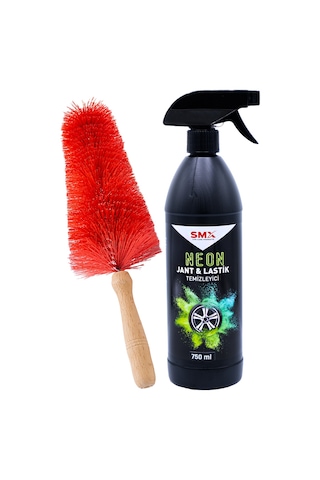Neon Jant & Lastik Temizleyici 750 Ml.+ Jant Temizleme Fırçası
