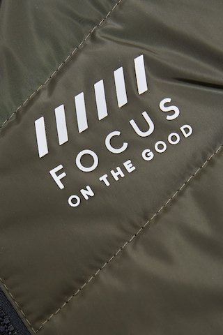 Fullamoda Focus Baskılı Erkek Çocuk Şişme Yelek Haki