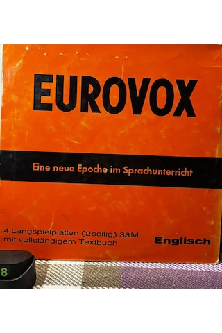 Eurovox Englisch - Eine Neue Epoche Im Sprachunterricht 4 Langspielplatten Lp Set