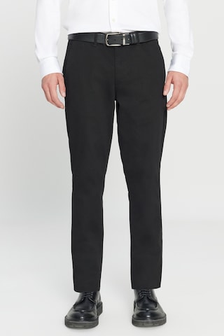 Ac&Co / Altınyıldız Classics Slim Fit Dar Kesim Pamuklu Esnek Chino Erkek Pantolon - Siyah