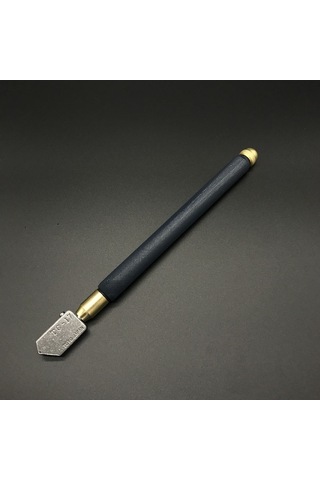 Xindoker Toyo Cam Kesici Tc-17 Modeli Demir Saplı Kayar Tip Sarı Cam Kesi Toolu