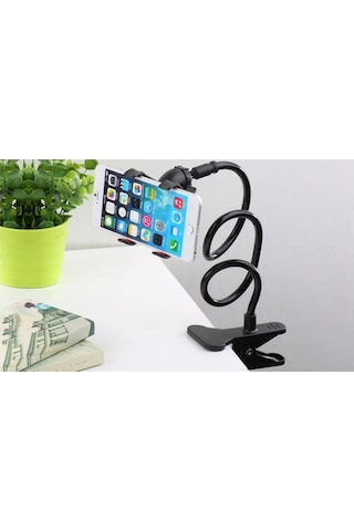 Reedark Esnek Boyunlu Telefon Tutucu - Araç, Yatak Ve Masa İçin 360 Derece Dönebilen Multifonksiyonel Telefon Askısı