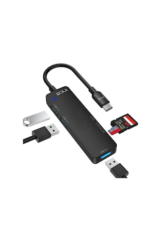 Inca Itpc-5t 5'li Tip-c Hub Usb 3.0+ 2 Usb 2.0+sd