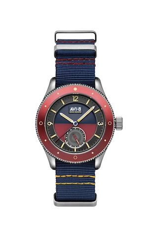 Avı-8 Flyboy Airmaster Sector Av-4112-04 Erkek Kol Saati Altın