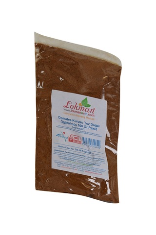 Lokman Avm Domates Kurusu Toz Doğal Öğütülmüş 100 G