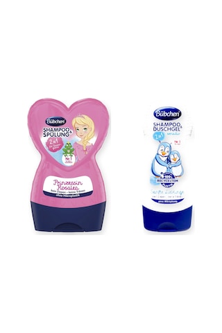 Bübchen Çocuk Banyo Eğlencesi Hediye Seti 2 Parça: Prenses Roselea + Soft Darling - Pembe