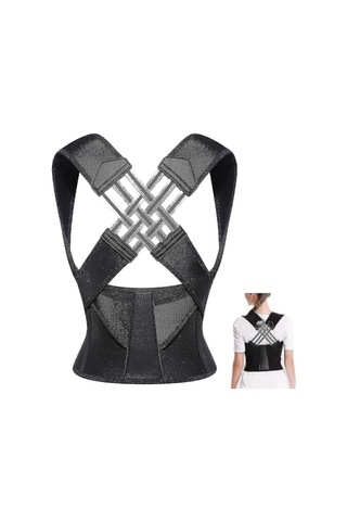 Duruş Düzeltme İçin Sırt Destek Korsesi - Ayarlanabilir, Erkekler Ve Kadınlar, Skolyoz Ve Kamburluk İçin Hafif