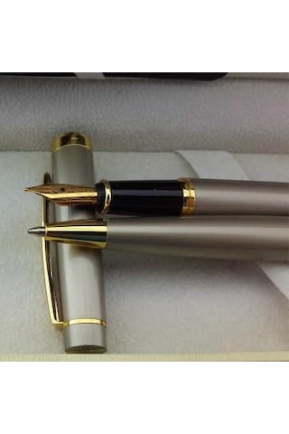Scrikss 38 Saten Gold Dolma &Tükenmez Kalem