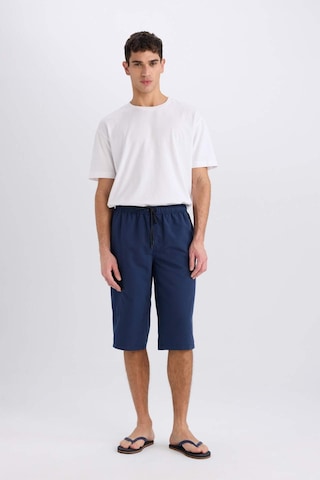 DeFacto Long Fit File Astarlı Uzun Boy Kargo Cep Deniz Şortu E0905AX25HSNV256