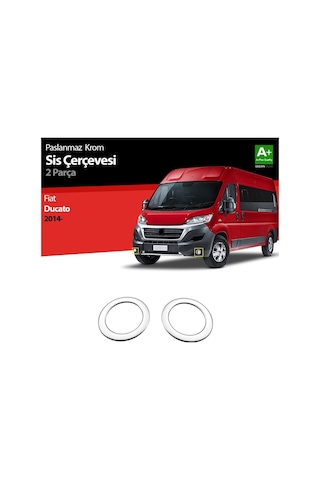 Fiat Ducato 2014 Sonrası Sis Farı Çerçevesi Krom 2 Parça P.çelik