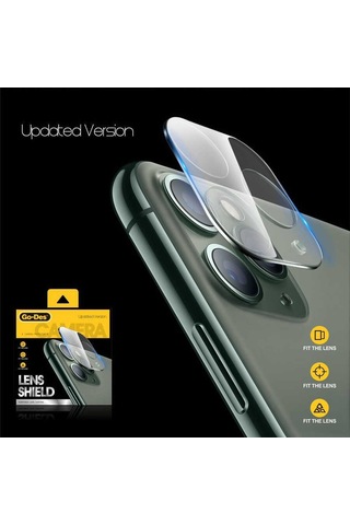 Apple Uyumlu iPhone 14 Pro Max Go Des Lens Shield Full Kamera Lens Koruyucu