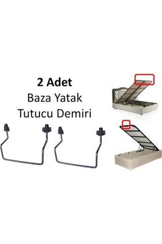 Baza Yatak Tutucu Demiri 2 Adet Krom