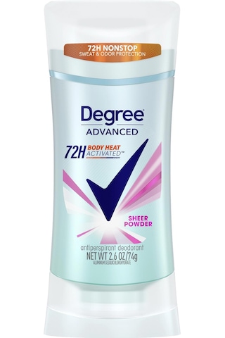 Degree Advanced Sheer Powder Antiperspirant Stick Deodorant 74gr