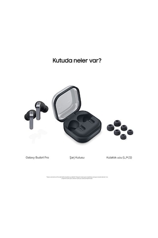 Samsung Galaxy Buds4 Pro (ANC) Bluetooth 6.1 Kulak İçi Kulaklık