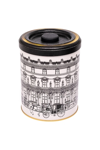 City Desenli Yuvarlak Metal Sarımsaklık, 14 X 18 Cm, 2.5 Lt