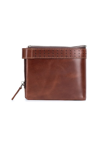 Moveevo Erkek Deri Üç Katlı Cüzdan Kahve Rengi - Vintage Stili, Çoklu Kart Slotu Ve Para Bölmeleri İle Önemli Eşyalarınızı Güvenle Taşıyın Kahve