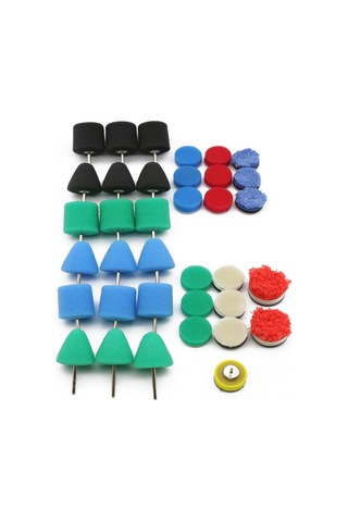 Yifomall "28-61 Parçalı Otomobil Cilalama Seti - Esnek Şaftlı Profesyonel Parlatma Pedleri Ve Aksesuarları"