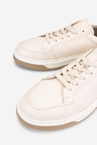 Valmenti Erkek Hakiki Deri Fildişi Sneakers & Spor Ayakkabı 1212 2506 Erk Ayk Y26 Fıldısı Byz Fltr Krem