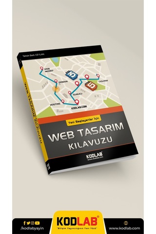 Kodlab Yayın Yeni Başlayanlar İçin Web Tasarım Kılavuzu Kitabı