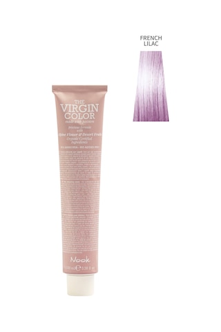 Nook Virgin Color Profesyonel Saç Boyası 100ml-pastel Fransız Leylağı/açık Mor Toner Pastel-toz Lila