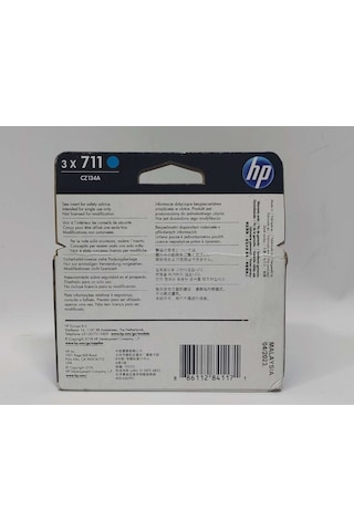Hp 711 Cz134a Cyan 3-pack Kartuş 3x29ml