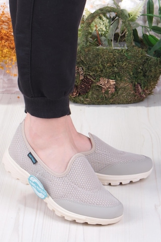 Fort King Mila Rahat Hafif Anatomic Insole Taban Kadın Ayakkabı Bej