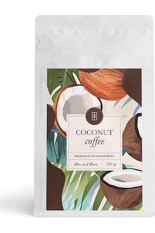 Mim And More Coconut Coffee Hindistan Cevizi Aromalı Kahve Filtre Kahve 200 G