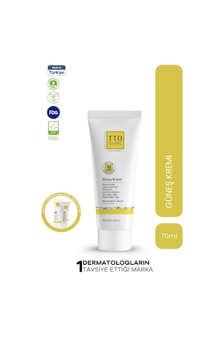 Tto Clinic Leke Karşıtı Koruyucu Güneş Kremi SPF50 70 ML