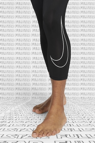 Nike Pro Dri Fit Mens 3/4 Leggings Black 3/4 Boy Erkek Antrenman Taytı Siyah