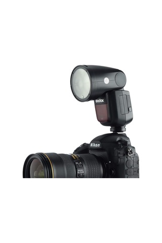 Godox V1 Nikon Flaş Full Set Tepe Flaş,tetikleyici, Ayak, Softbox