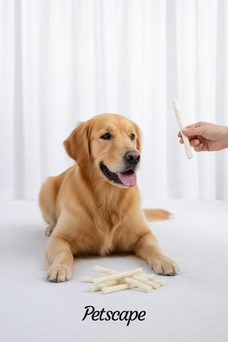 Petscape Köpek Ödülü, Burgu Çiğneme Çubuğu, Katkısız Diş Sağlığı Ödül Maması 20 Adet, Sade