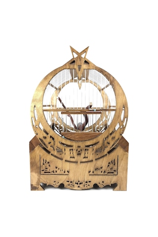 Naturbirds Ahşap Ayyıldız Kafes