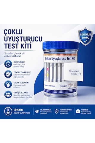 10 Parametreli İdrarda Uyuşturucu Testi