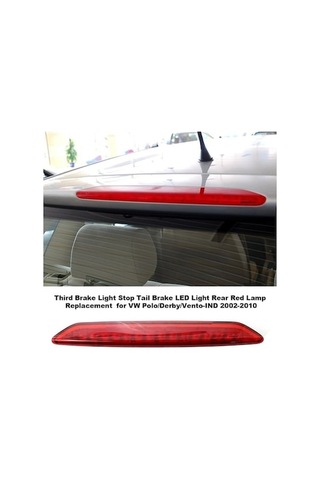 Createtech Yedek Vw Vento-ınd Üçüncü Stop Polo Mx Led Lambası Lambası Lamba Kuyruk Kırmızı İçin Fren Fren Derby Bosphorusboutique Arka 2002-2010 Lj