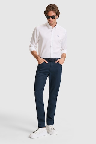 U.s. Polo Assn. Erkek Saks Pantolon Jean 50321500-dn0026 Sax