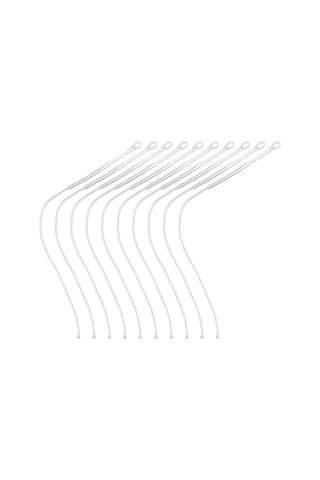 Reedark Güçlü Nilon Örgülü 20lb Uçak Sineması Bağlantı Kablosu 10 Adet, Kolay Montajlı, Dayanıklı Balıkçılık Aksesuarı