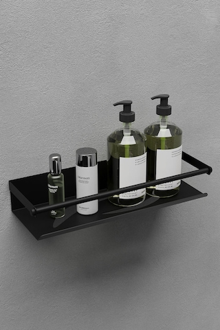 Zift Unique Ömür Boyu Paslanmaz Çelik Yapışkanlı Banyo Rafı ,modern Duş Rafı & Şampuanlık-silikon Yapıştırıcıı Diğer