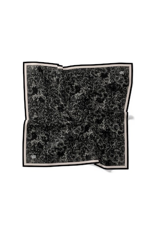 Levidor Kristal Eşarp Bulut Batik Siyah