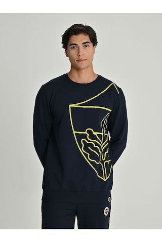 Fenerium Erkek Trıbun All Over Baskı Sweat Fb Laci Yeni