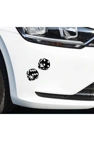 Zar Atma Araba Sticker Yapıştırma Resim