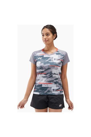 Yonex Yy24 Yw0034 Kadın Spor Gri Tişört
