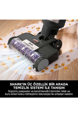 Shark Hydrovac Pro Islak Kuru Şarjlı Dikey Süpürge (Teşhir)