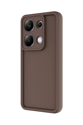 Xiaomi Poco M6 Pro 4g İle Uyumlu Kılıf Kamera Korumalı Yüksek Kenarlı Kapak