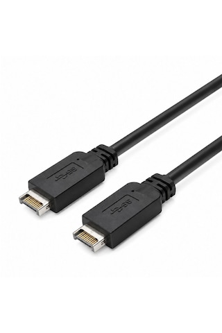 Alfais 6076 Type E To Type C Ön Panel Usb C Uzatma Kablosu Braket Adaptörü 3.1 Çevirici Dönüştürücü