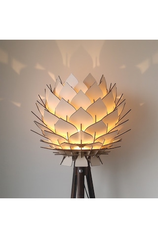 Design Otto Lotus Dekoratif Lambader Şapkası Başlığı Avize Abajur(457973436)