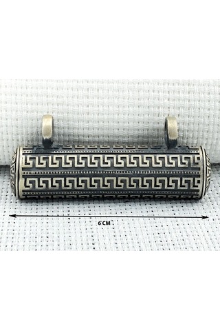 Büyük Boy 925 Ayar Gümüş Cevşen Muska Kabı Kolye