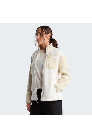 The North Face Yumiori Kadın Beyaz Polar Ceket Nf0a8e88jn51